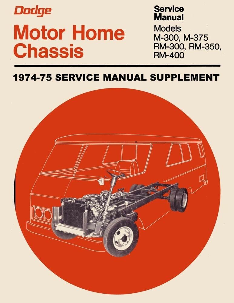 1978 dodge sportsman motorhome manual